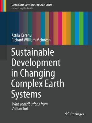 cover image of Sustainable Development in Changing Complex Earth Systems